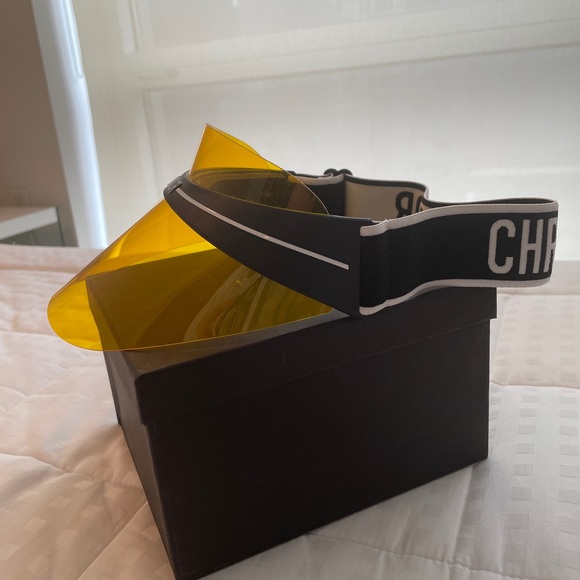 Christian Dior Yellow Visor - Picture 5 of 7